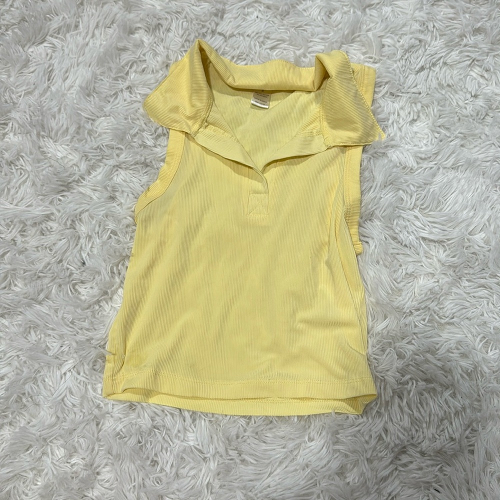 Yellow tank top